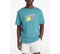 New Balance classic tri-logo T-shirt - Blue XS-S-M-L-XL