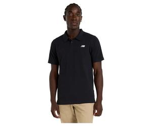 New Balance Cotton Pique Short Sleeve Polo