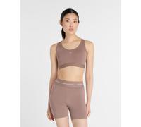 New Balance Essential Run Bra Brown Women - L