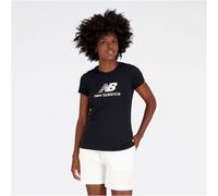 New Balance Essentials Stacked Logo CO BK T-shirt W WT31546BK