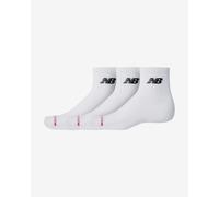 New Balance Everyday Ankle Socks 3 White Black (3 pairs) - L