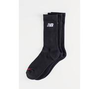New Balance - Everyday Crew Pack Of 3 Black - Socks - black - S - 71% Cotton, 20% Polyester, 9% Elastane S
