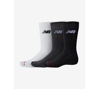 New Balance Everyday Crew Socks 3 Grey Black White (3 Pairs) - M