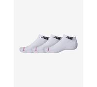 New Balance Everyday Lowcut Socks 3 Pure White Black (3 pairs) - M