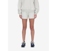 New Balance Sport Essentials French Terry Shorts White S Women