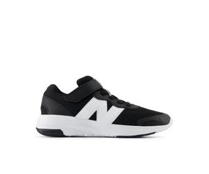 New Balance FreshFoam 578 Bungee Lace Running Shoes in Black/White for Ultimate Comfort