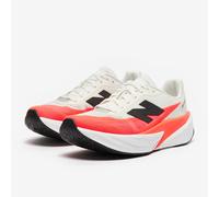 New Balance mens Fuelcell Rebel V5, Urgent Red/White/Sea Salt, 7.5 UK