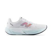New Balance FuelCell Rebel v5 Men's Running Shoes | UK 9 in White/Pink Heat/Glint Blue