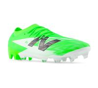 New Balance Unisex-Adult Furon Team Fg V8 Soccer Shoe, Pixel Green/Black/Silver, 10 Wide Women/8.5 Men