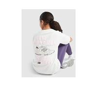 New Balance Girls' Graphic T-shirt Junior - Brown 9-10Y