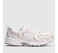 New Balance Grey Matter & Pink Salt 530 Girls Junior Trainers UK 10 (EU 28)