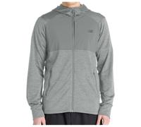 New Balance - Heat Grid Hooded Full Zip - Zip-up hoodie size S, grey