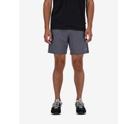 New Balance Heathertech 7 Inch Shorts Blackish Grey - L