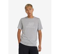 New Balance Heathertech Logo short sleeve T-shirt grey - L