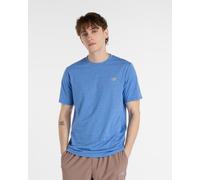 New Balance Heathertech T-shirt short sleeve electric blue - M
