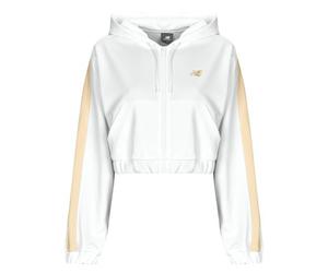 New Balance Hoodies INTERLOCK FULL ZIP in Beige EU S