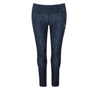 New Balance Womens Printed Impact Run Tights Mountain Teal XS