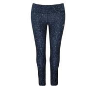 New Balance Printed Navy Impact Womens Running Tight Leggings WP11264 MTL - Size X-Small