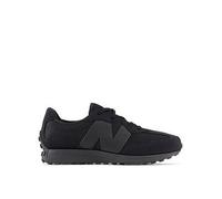 New Balance Junior Boys 327 Trainers - Black/black, Black/Black, Size 4 Older Black/Black