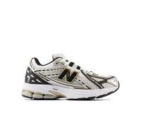 New Balance Kids 1906 Lace in Grey/Brown Synthetic, size 3.5