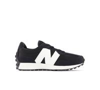 New Balance Kids' 327 Bungee Lace in Black/White Synthetic, size 13.5