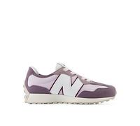 New Balance Kids 327 Elasticated Lace Trainers -Grey, Taro, Size 10 Younger Taro