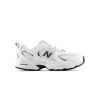 New Balance Kids' 530 BUNGEE in Grey/Black Synthetic, size 10.5