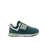 New Balance Kids 574 hook loop sneakers - Green 7.5K-8K-8.5K-9K-9.5K-10K-4-5-5.5-6-6.5-7