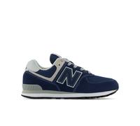 New Balance Kids' 574 Lace in Blue/White Leather, size 4.5