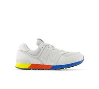New Balance Kids' 574 Lace in Grey/Yellow Synthetic, size 3