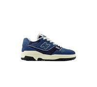 New Balance Kids 574 New-b V2 Familiar Ground Hook and Loop Sneaker, Blue/Navy, 10