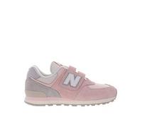 New Balance Kids 574 Velcro Trainers - Pink, Pink, Size 2 Older Pink