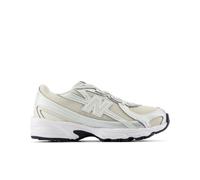 New Balance Kids 740 Bungee Lace in Grey/Beige Synthetic, size 13
