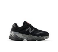 New Balance Kids' 9060 Lace in Black/Grey Synthetic, size 1