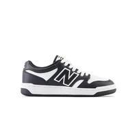 New Balance Kids B480 Lace in Black/White Synthetic, size 5