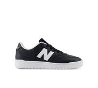 New Balance Kids' B80 in Black/White Leather, size 4.5