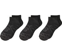 New Balance Kids Cushioned Ankle Sock 3 pair Socks - Black, Small
