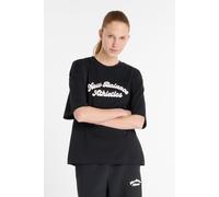 New Balance T shirt LINEAR HERITAGE OVERSIZED T-SHIRT in Black EU L