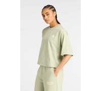 New Balance Linear Heritage Relaxed T-shirt Gartersn size S | Shirts Outlet | Women S