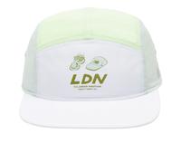 New Balance London Edition 5 Panel Cap in White/Green