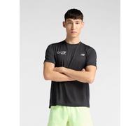 New Balance London Edition Athletics Short Sleeve T-Shirt Pure Black - XL