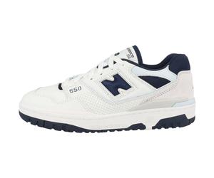 New Balance Low BB 550 Men's Trainers, White Navy Quarry Blue Bb550nqb, 9 UK