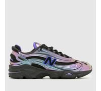 New Balance Men's 1000 Trainers in Black & Purple, Logo Detail, Size: 10 UK 10 (EU 44½)