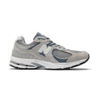 New Balance Men's 2002R in Grey/Black Suede/Mesh, size 5.5