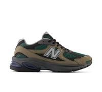 New Balance Men's 2010 in Brown/Purple Leather, size 7.5