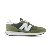 New Balance Men's 237 in Green/White Suede/Mesh, size 8