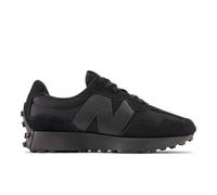 New Balance Men's 327 in Black Suede/Mesh, size 4