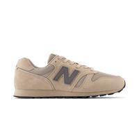 New Balance Men's 373V2 in Beige/Blue Suede/Mesh, size 8