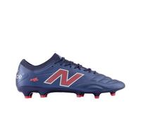 New Balance Men's 442 Elite FG V2 Soccer Shoe, Nb Navy With Silver and Energy Red, 12 Wide Women/10.5 Wide Men