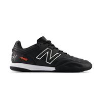 New Balance Men's 442 Pro IN V2 in Black/White Leather, size 8.5